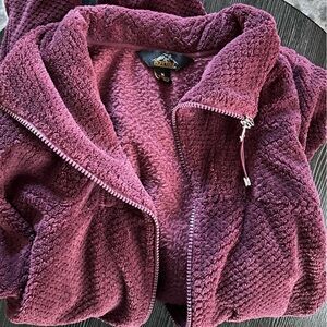 Pacific Trail Deep Purple Fleece Jacket